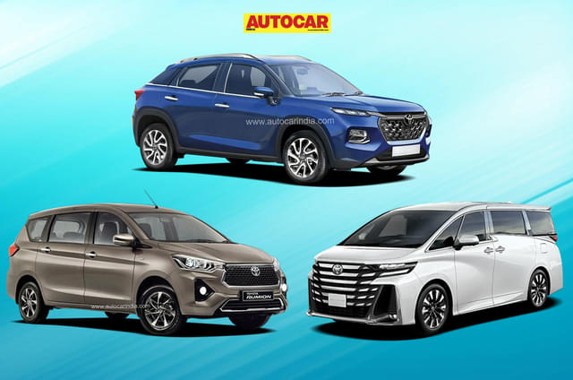 Toyota lines up two MPVs, one SUV for India launch this year